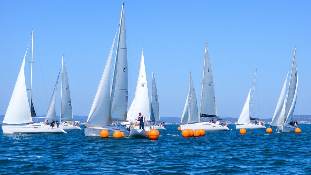 경기를 관리하고 규칙 적용을 감독하는 심판 보트